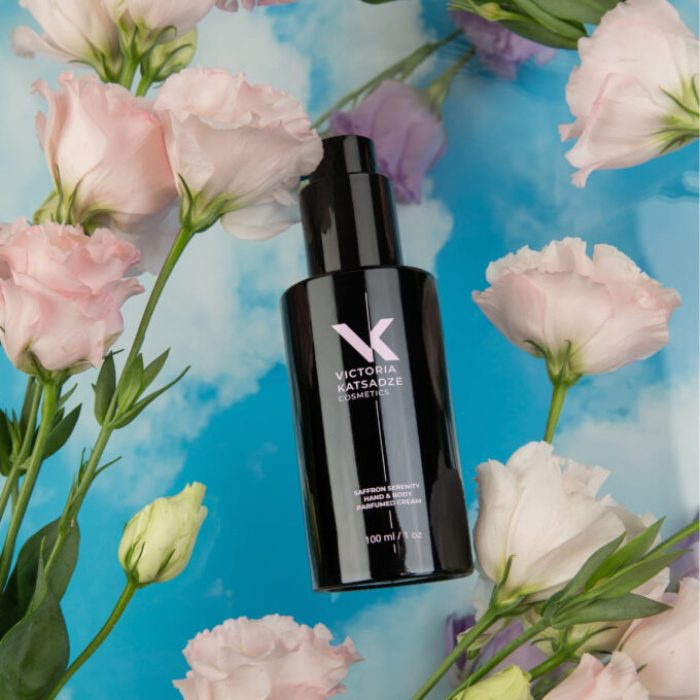 Perfumed hand and body cream Saffron Serenity
